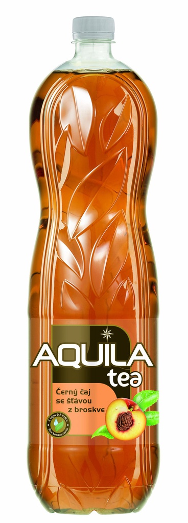 Aquila černý čaj s broskví 1,5 l - 6 ks/balení