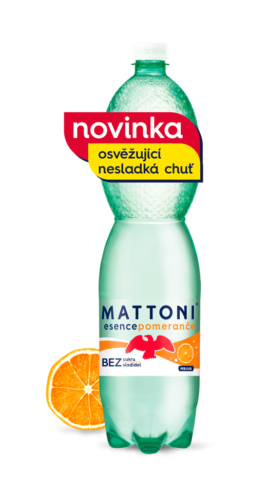 Mattoni Esence pomeranč 1,5l - 6 ks/balení